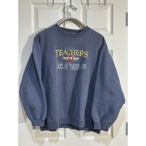 Vintage Big Dog Teachers Are In A Class Of Their Own Long Sleeve Size L
